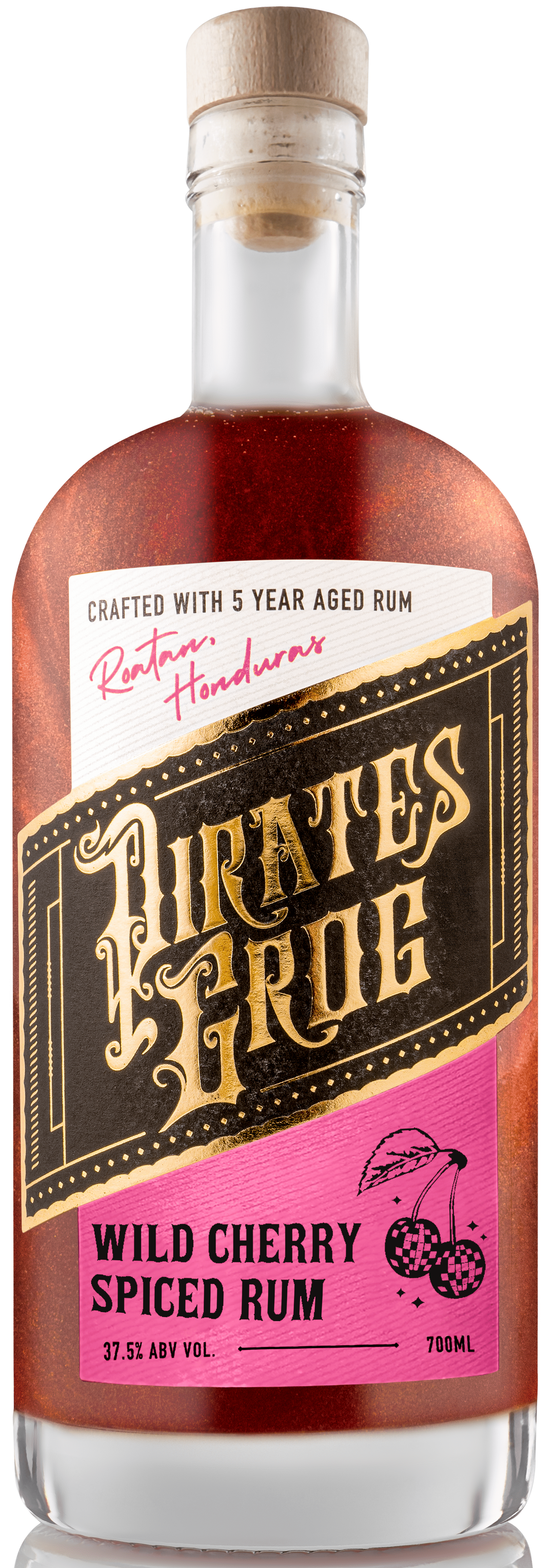 Pirate's Grog Wild Cherry Spiced Rum 70cl