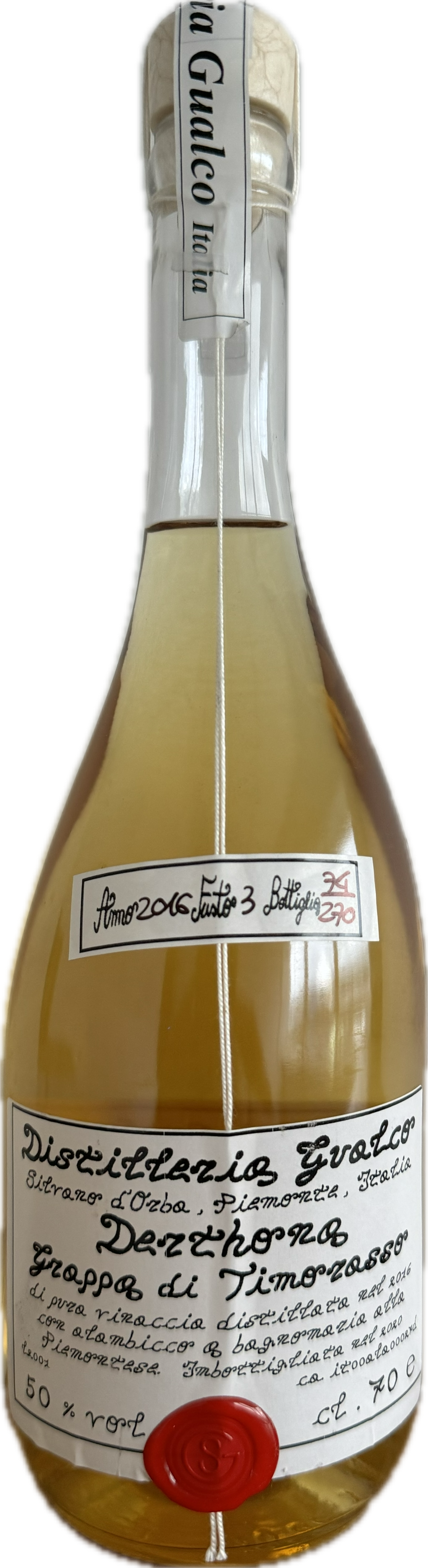 Distilleria Gualco Derthona Grappa Di Timorasso 70cl