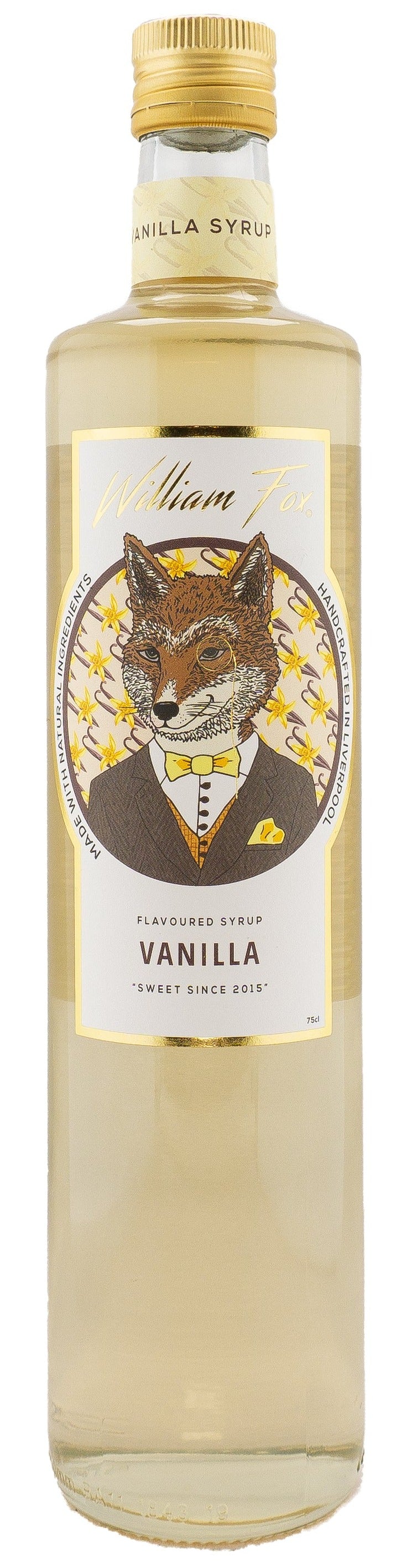 William Fox Vanilla Syrup 750ml – Distillers Direct