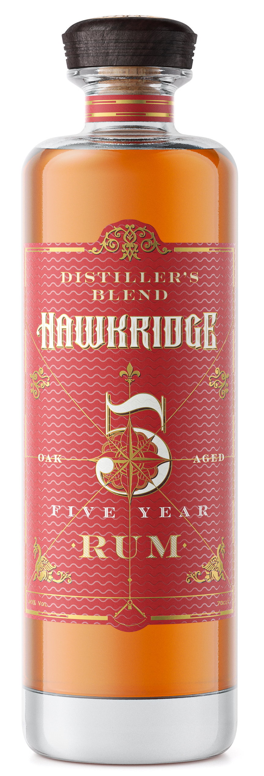 Hawkridge Distiller's Blend 5 Year Oak Aged Rum 70cl