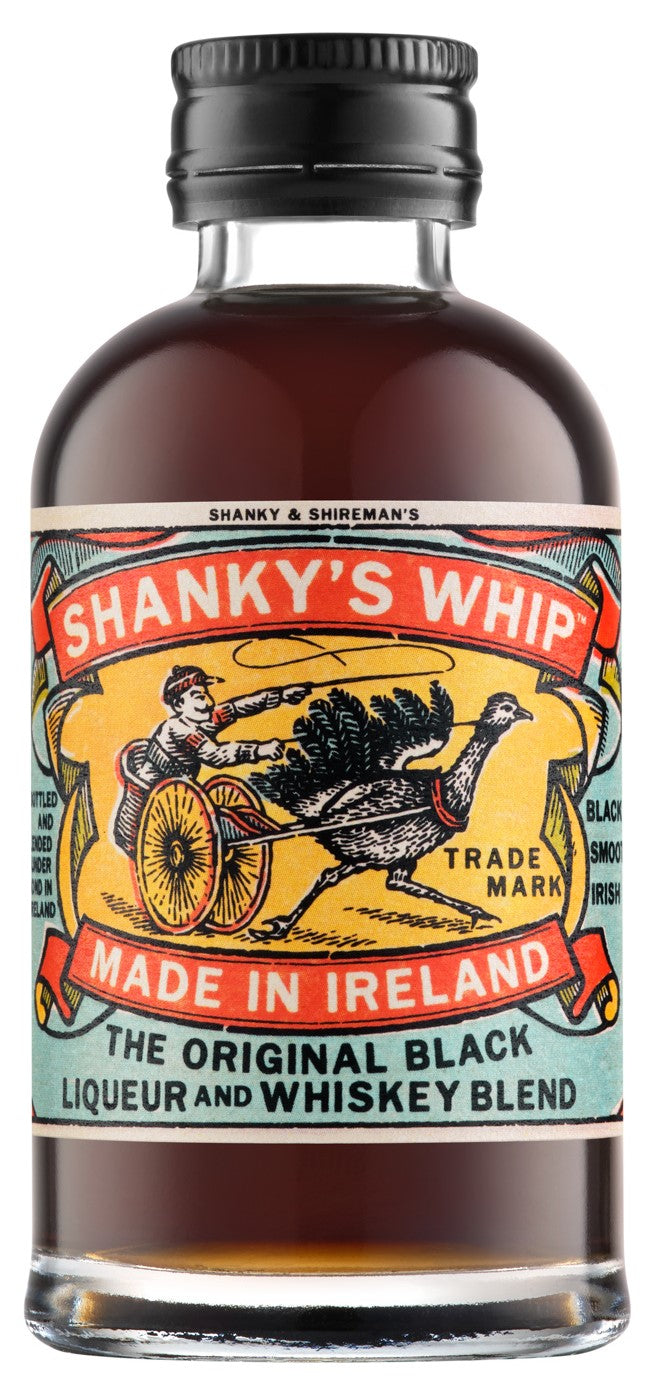 Shanky's Whip Black Irish Whisky Liqueur Miniature 5cl