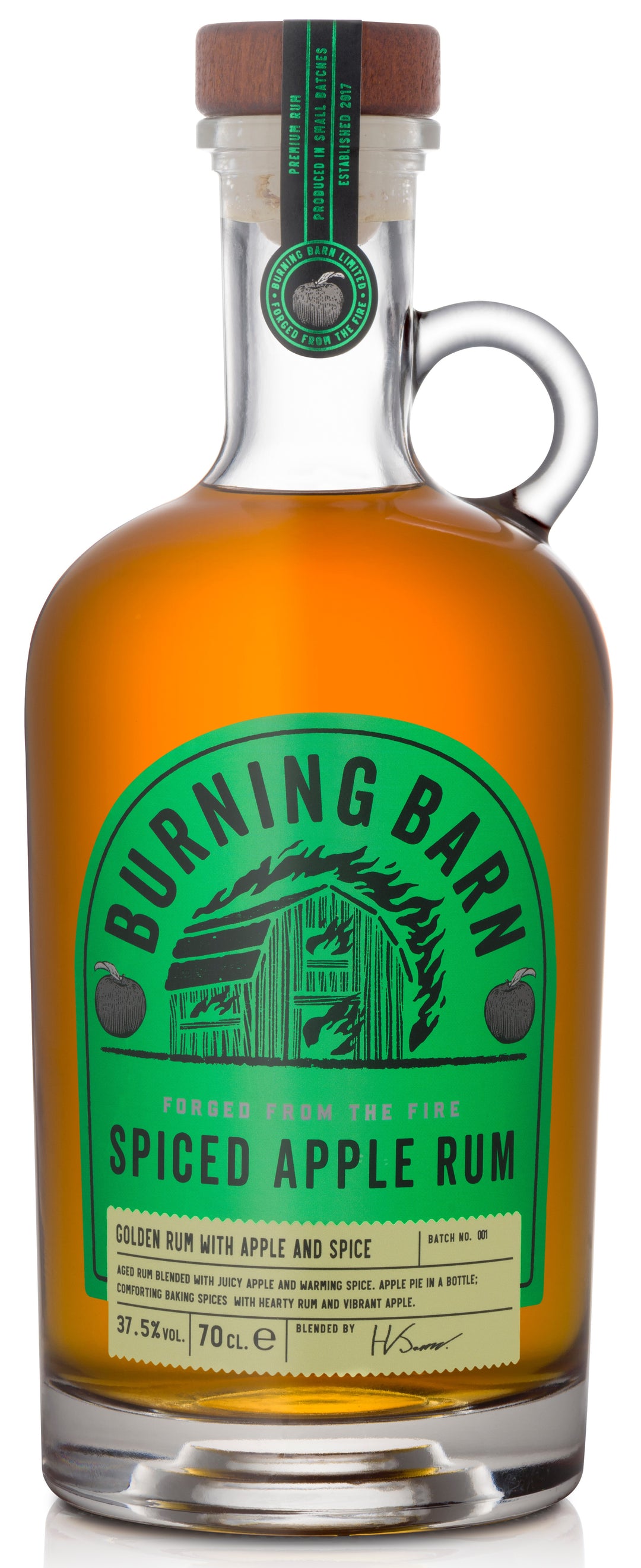 Burning Barn Spiced Apple Rum 70cl