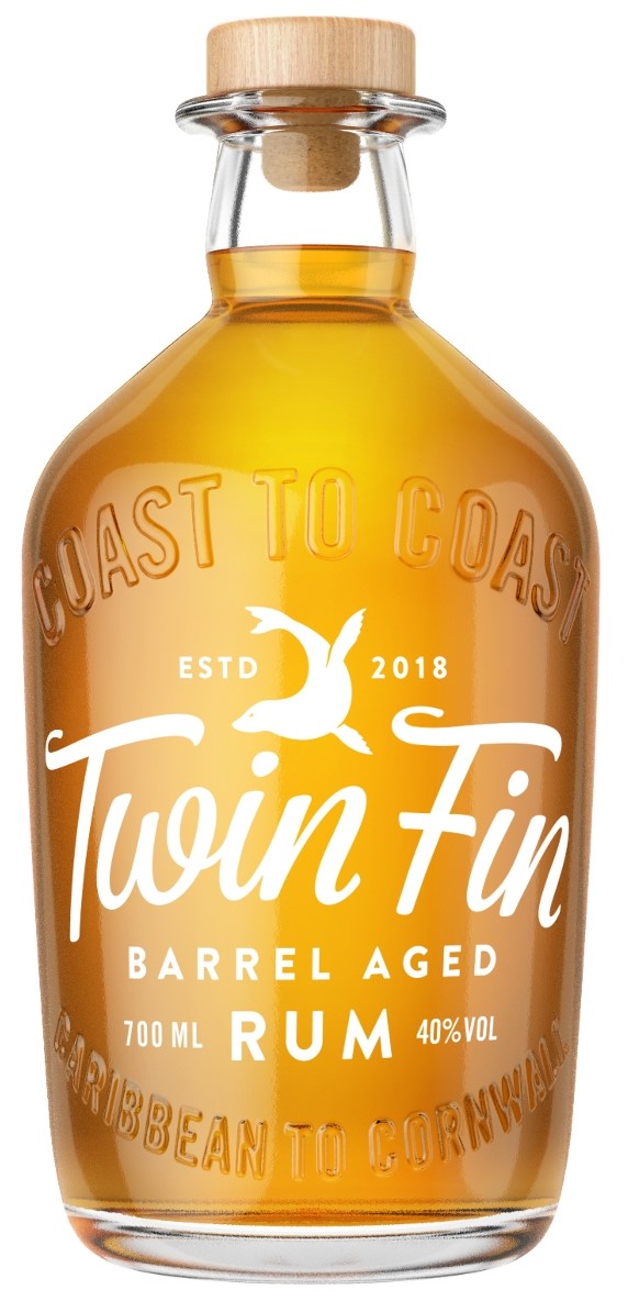 Twin Fin Barrel Aged Rum 70cl