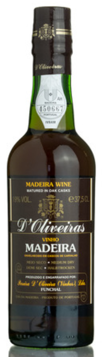 D'Oliveiras 3yr Medium-Dry Madeira 37.5cl