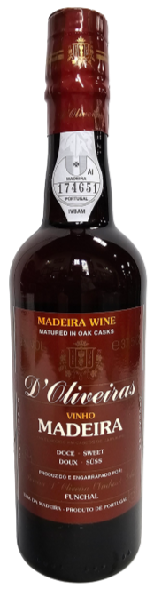 D'Oliveiras 3yr Sweet Madeira 75cl