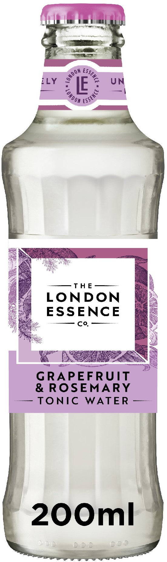 London Essence Grapefruit & Rosemary Tonic Water 24x200ml