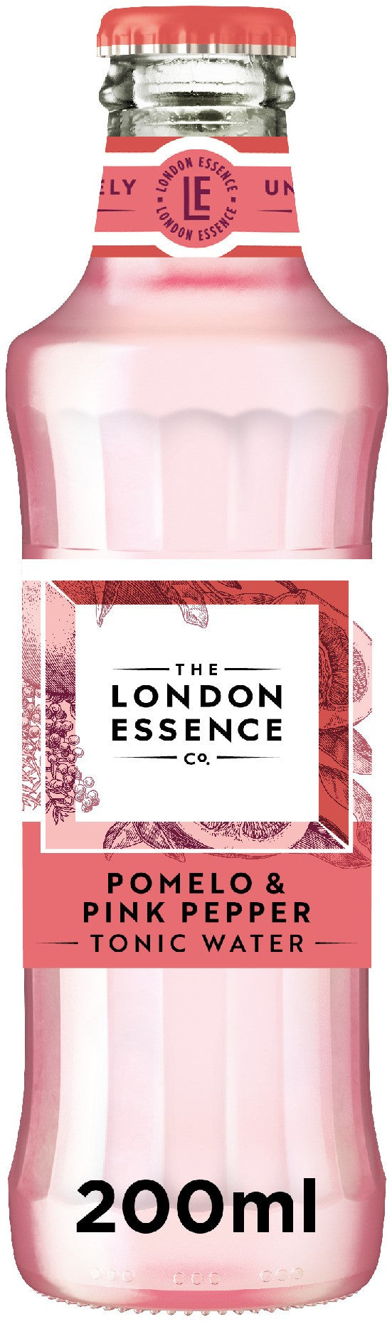 London Essence Pomelo & Pink Pepper Tonic Water 24x200ml