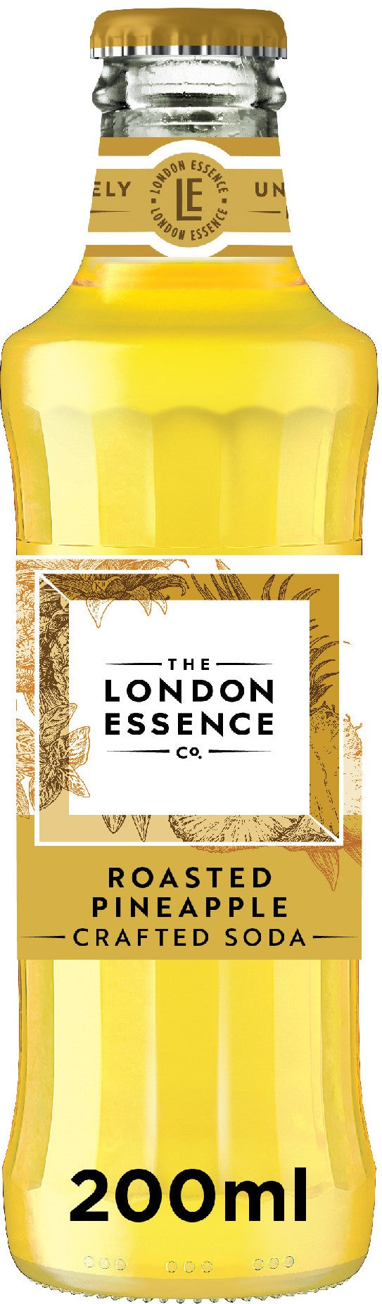 London Essence Roasted Pineapple Soda 24x200ml