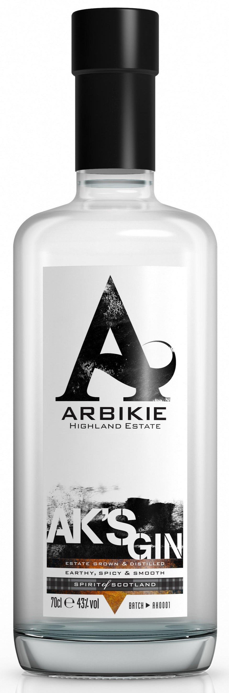 Arbikie AK's Gin 70cl