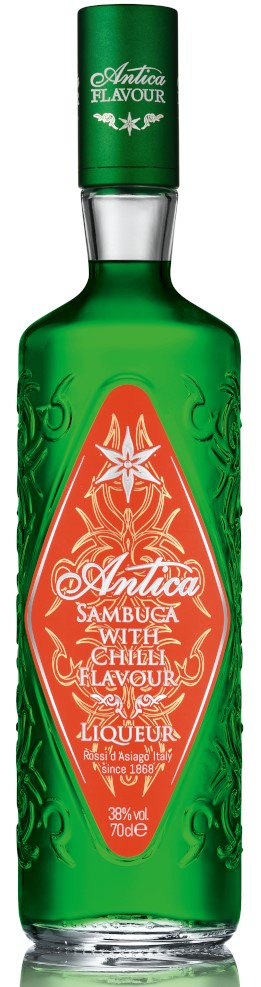 Antica Green Chilli Sambuca 70cl