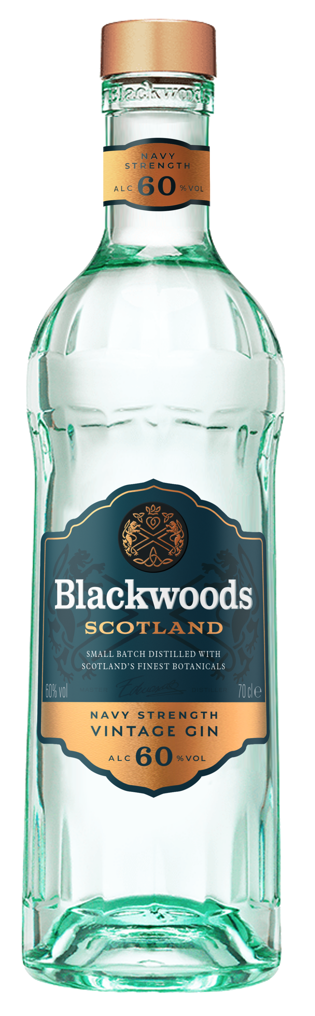 Blackwoods Vintage Dry Gin 60% 70cl