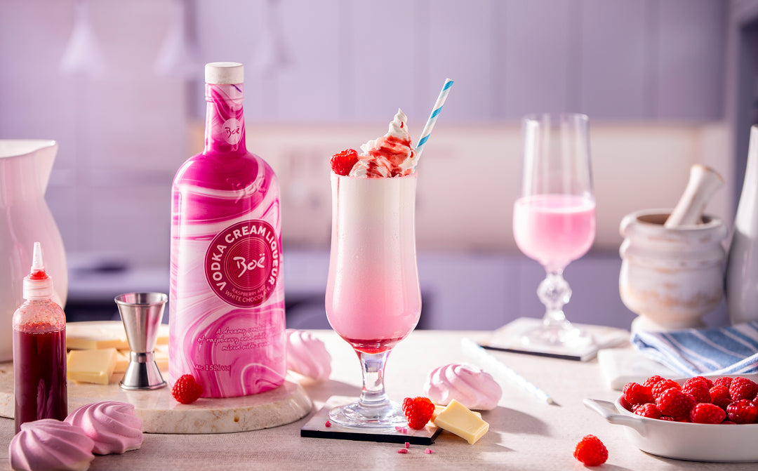 Boe Raspberry & White Chocolate Vodka Cream Liqueur 70cl