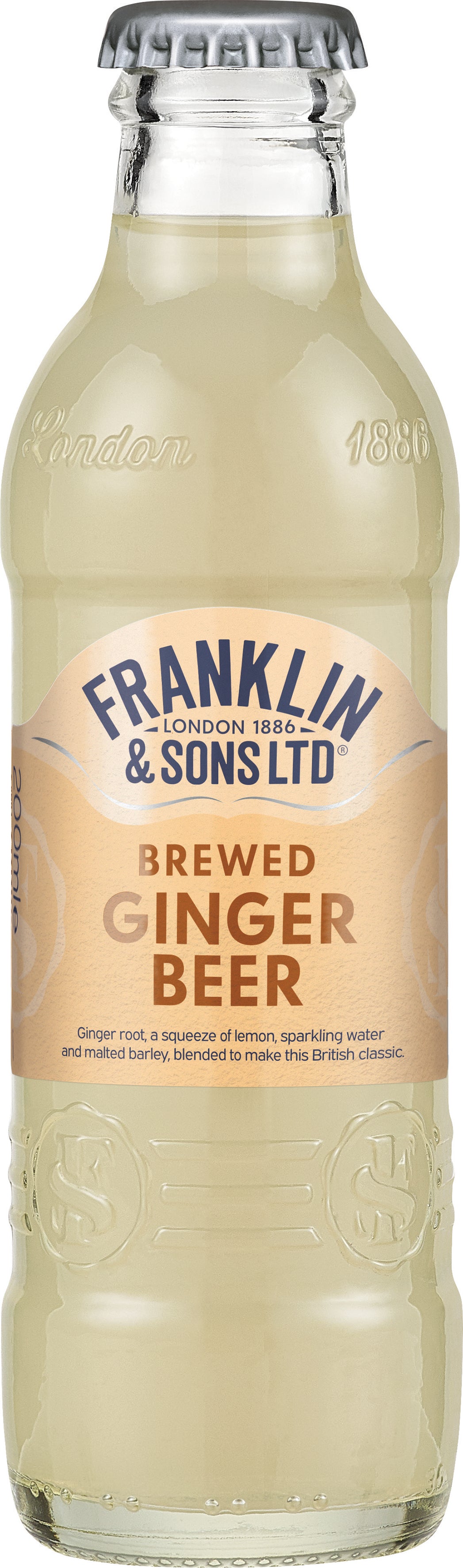 Franklin & Sons Ginger Beer 4x200ml – Distillers Direct