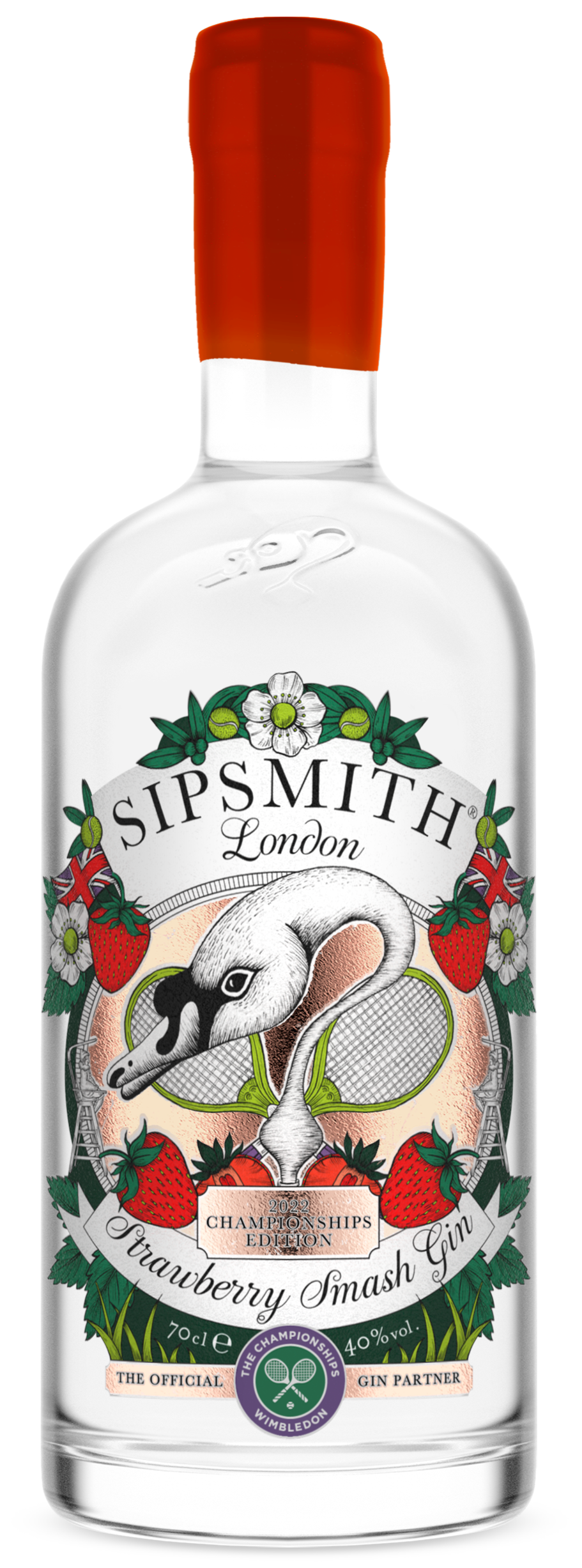 Sipsmith Strawberry Smash Gin 70cl