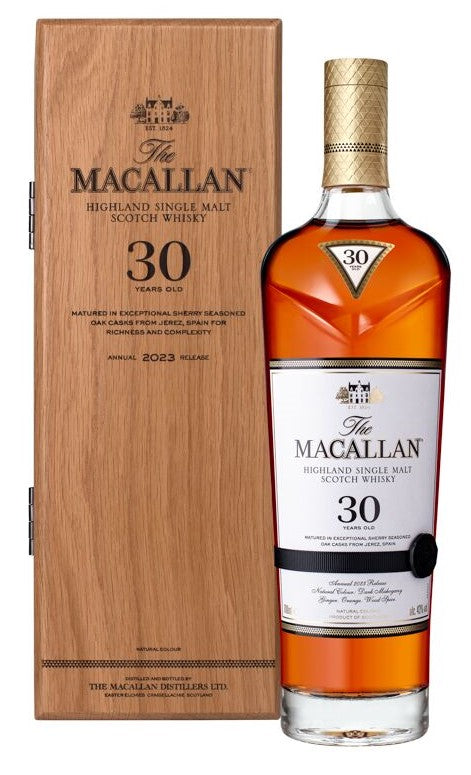 The Macallan 30 Year Old Sherry Cask 2023 Whisky 70cl