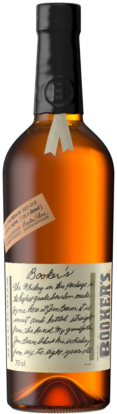 Bookers 7 Year Old Bourbon Batch 2020-01E 70cl