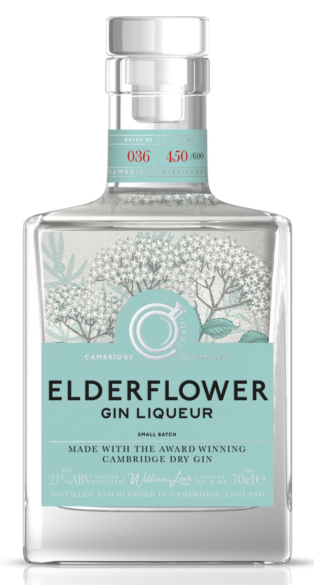 Cambridge Distillery Elderflower Gin Liqueur 50cl