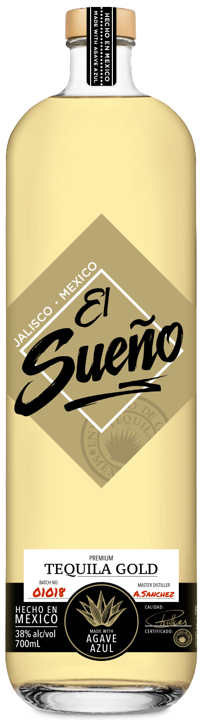 El Sueno Gold Tequila 50cl