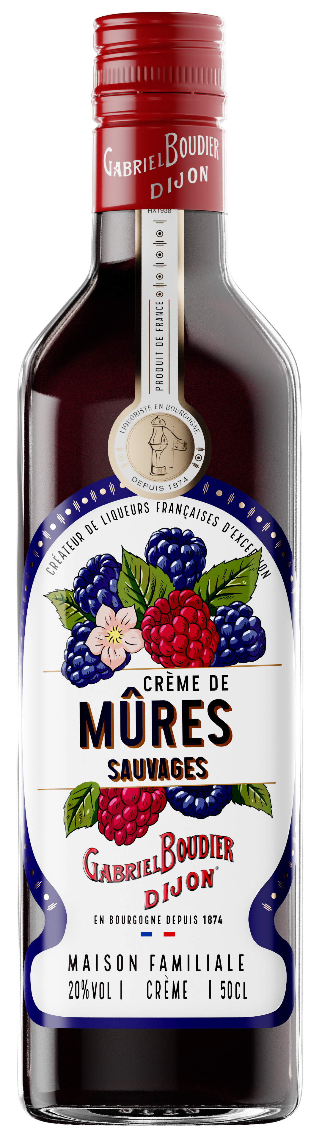 Gabriel Boudier Creme de Mures Liqueur 50cl