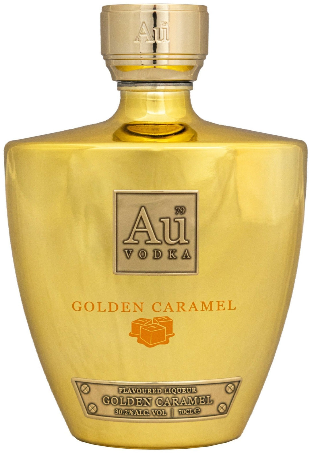 AU Vodka Golden Caramel Liqueur 70cl