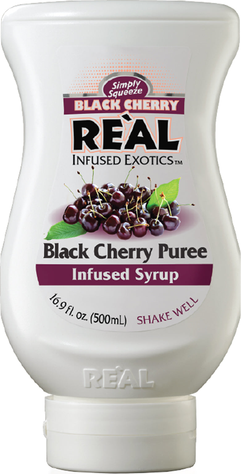 Re'al Black Cherry Puree Infused Syrup 500ml