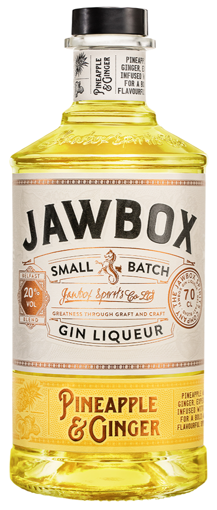 Jawbox Pineapple & Ginger Gin Liqueur 70cl