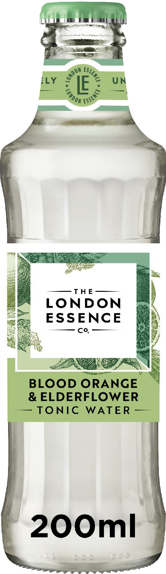 London Essence Blood Orange & Elderflower Soda 24x200ml