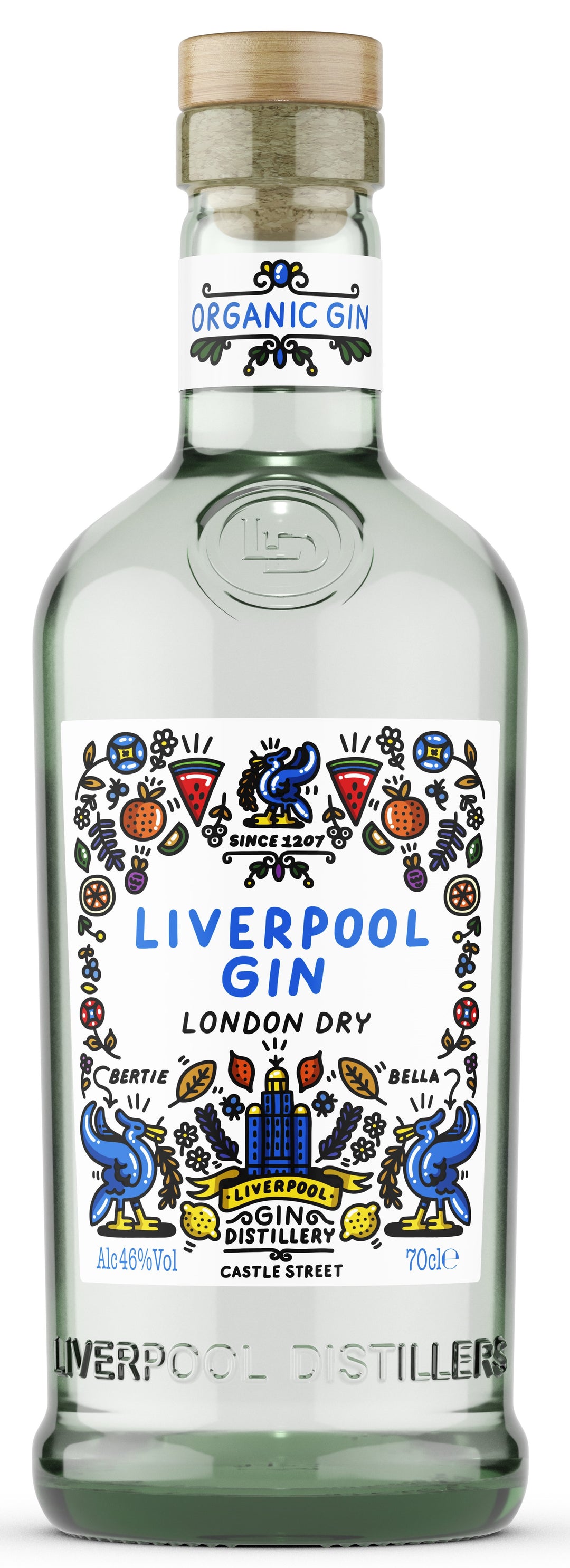 Liverpool Organic Gin 70cl