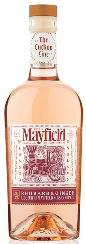 Mayfield Rhubarb & Ginger Gin Liqueur 50cl + Free Mayfield Gin Balloon Glass