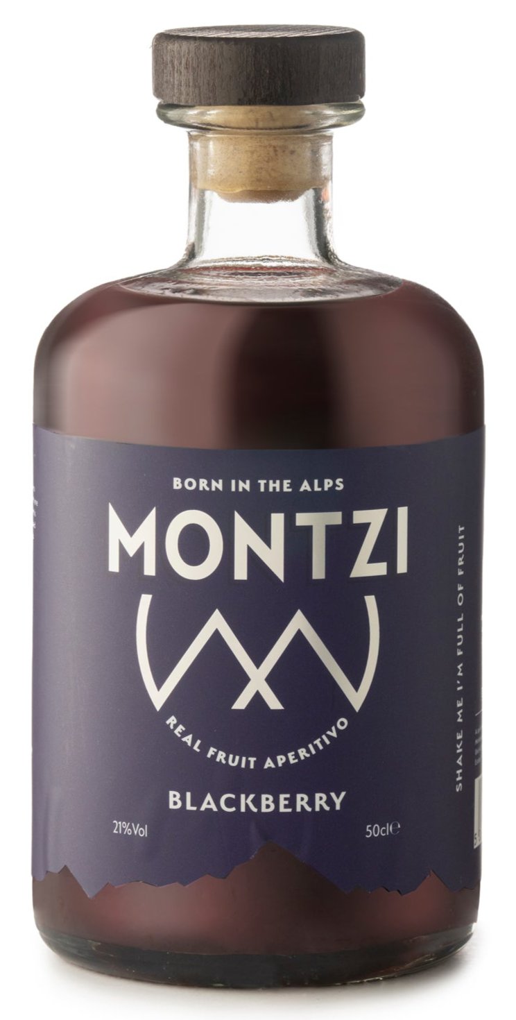 Montzi Blackberry Real Fruit Aperitivo 50cl