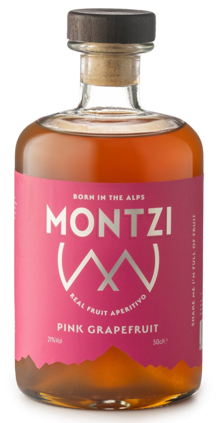 Montzi Pink Grapefruit Real Fruit Aperitivo 50cl