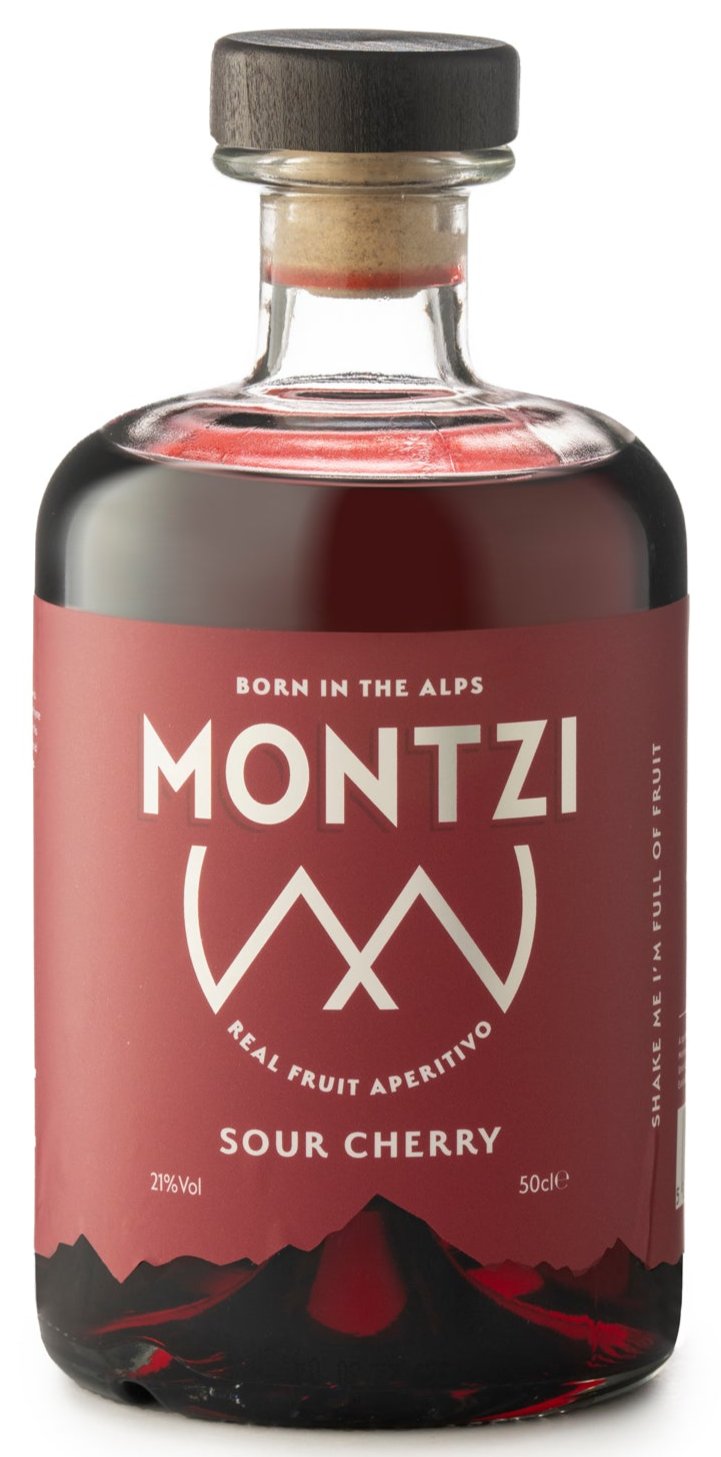 Montzi Sour Cherry Real Fruit Aperitivo 50cl