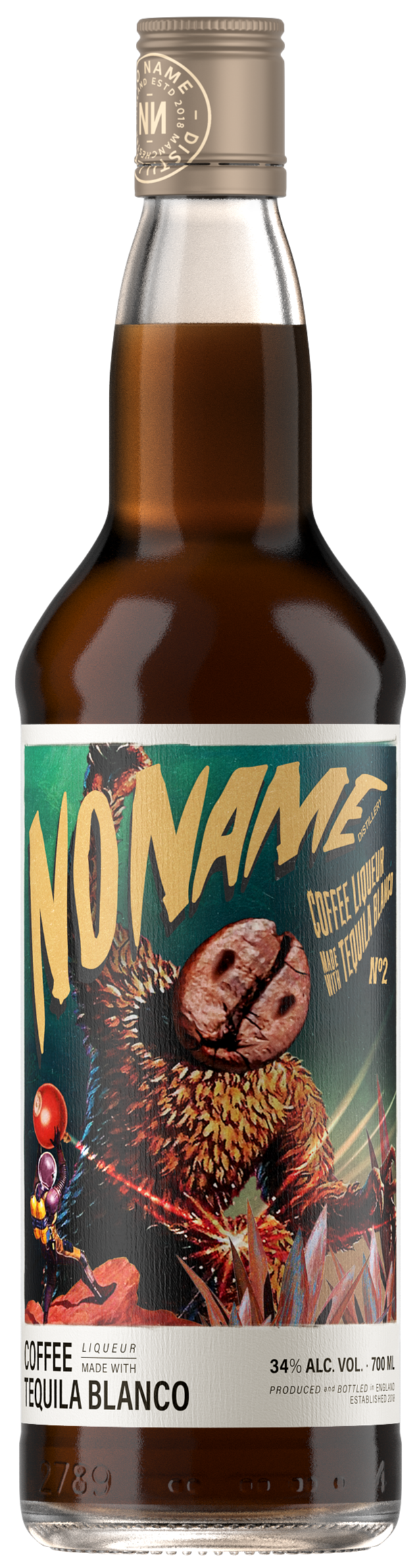 No Name Tequila Blanco Coffee Liqueur 70cl