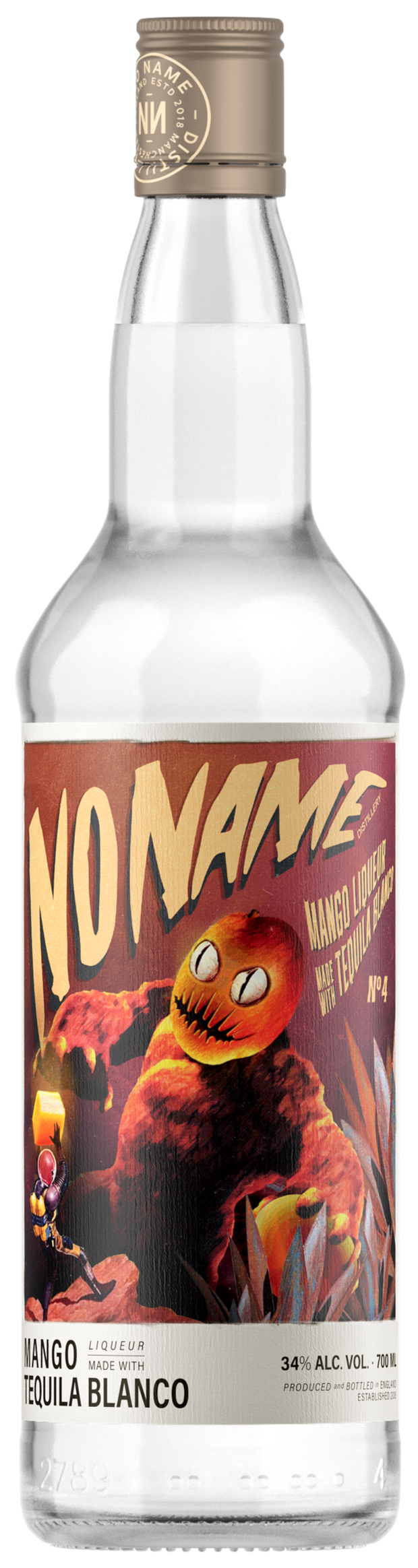 No Name Tequila Blanco Mango Liqueur 70cl