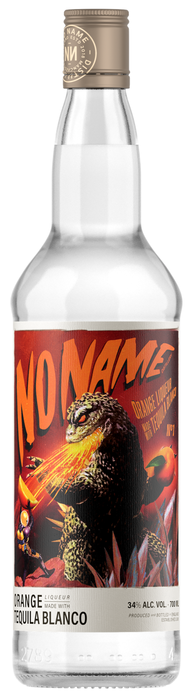 No Name Tequila Blanco Orange Liqueur 70cl