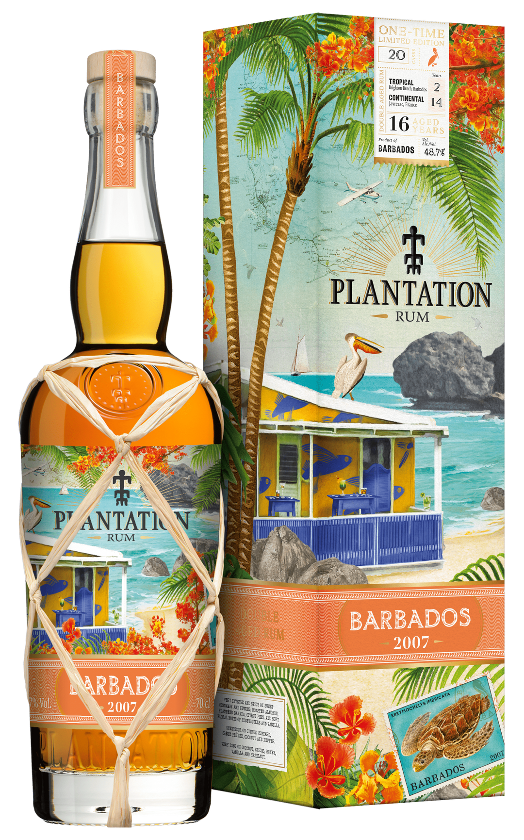 Plantation Barbados 2007 Vintage Terravera Limited Edition Rum 70cl