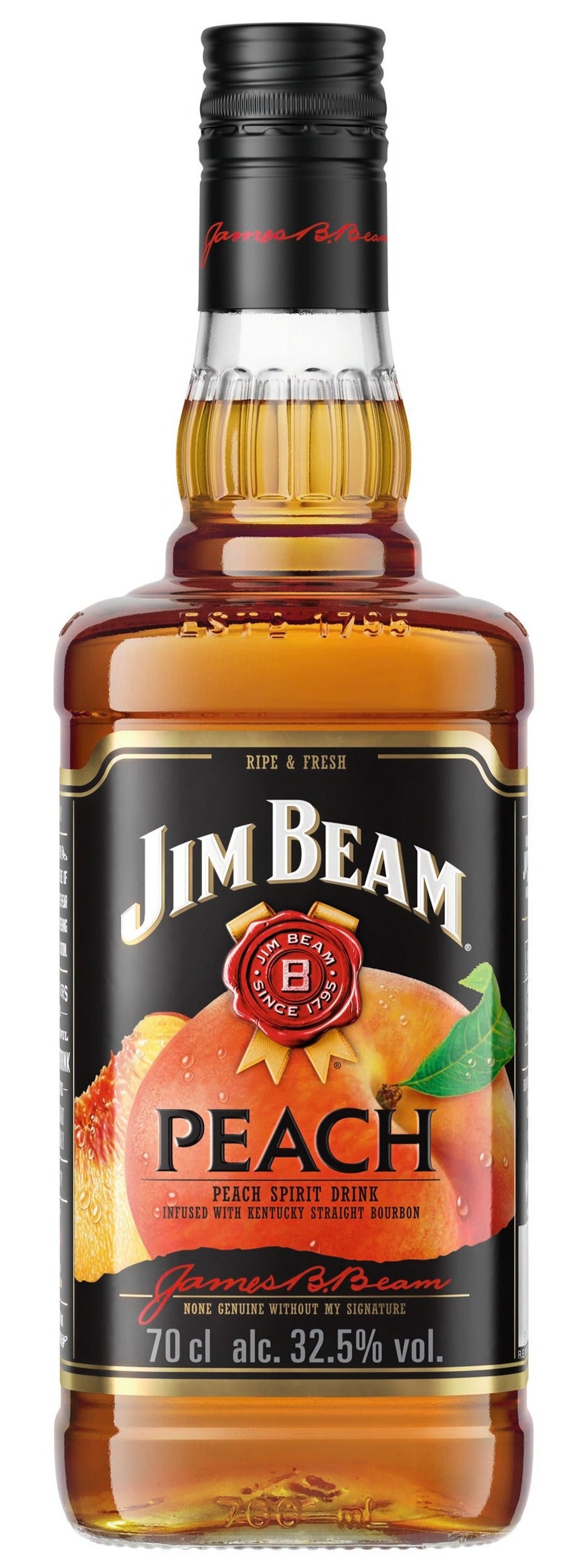 Jim Beam Peach Bourbon Whiskey 70cl