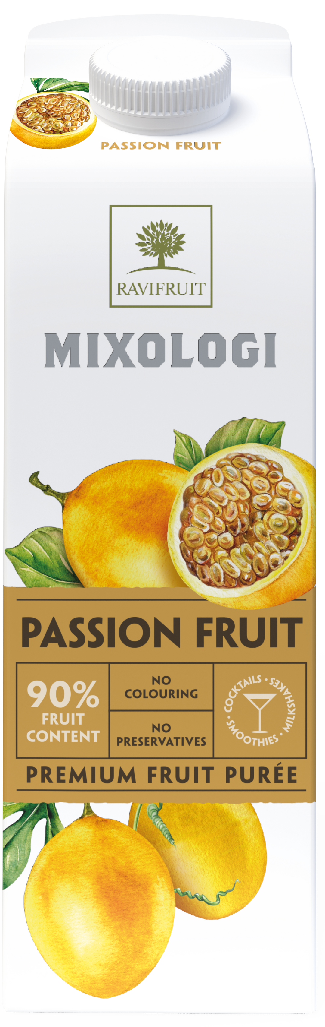 Mixologi Passion Fruit Puree 1kg