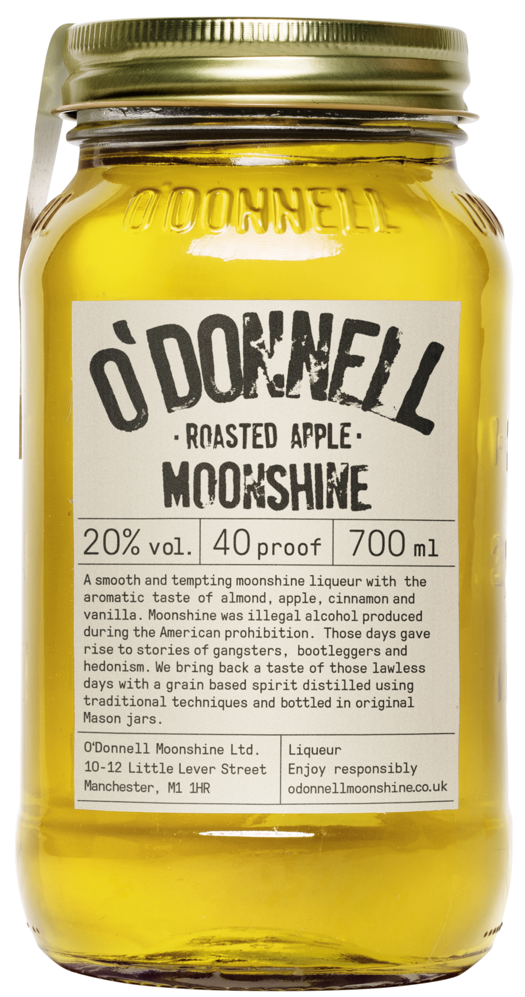 O'Donnell Moonshine Roasted Apple Liqueur 70cl