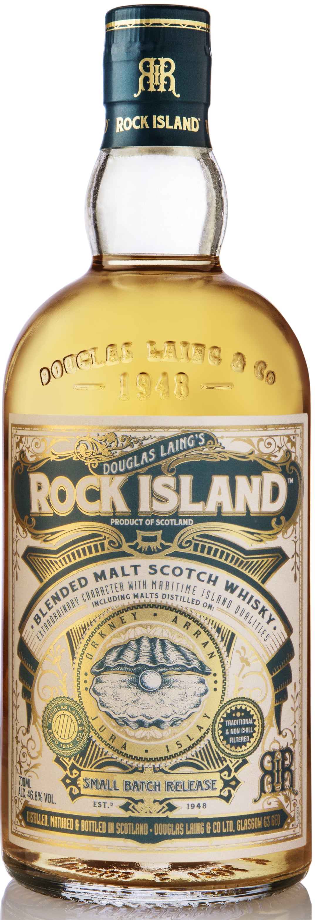 Douglas Laing Rock Island Whisky Gift Tube 70cl