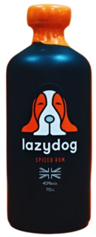 Lazydog Spiced Rum 70cl