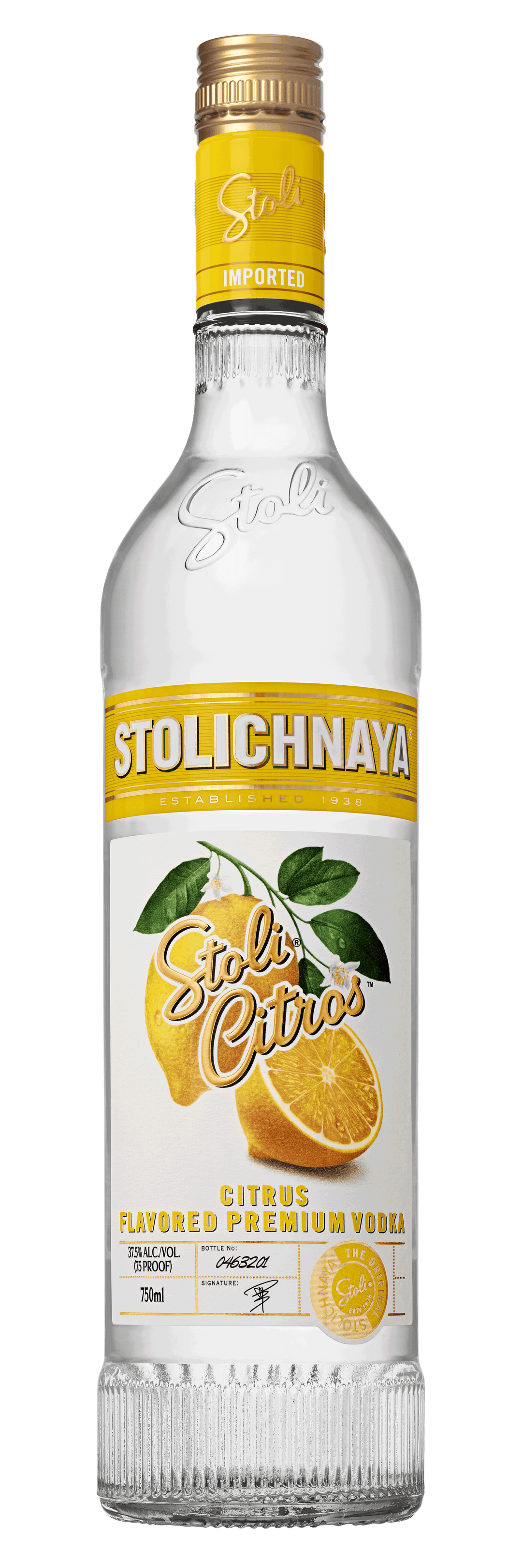 Stolichnaya Citros Vodka 70cl