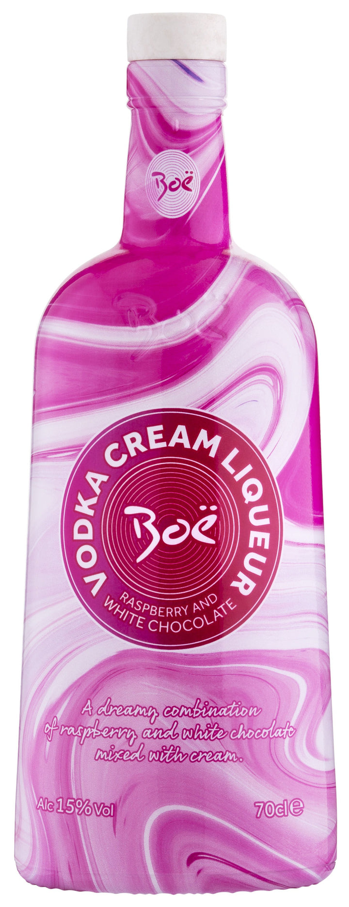 Boe Raspberry & White Chocolate Vodka Cream Liqueur 70cl