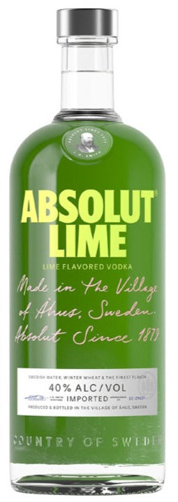 Absolut Lime Vodka 70cl