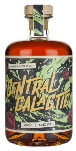 Central Galactic Spiced Rum 70cl