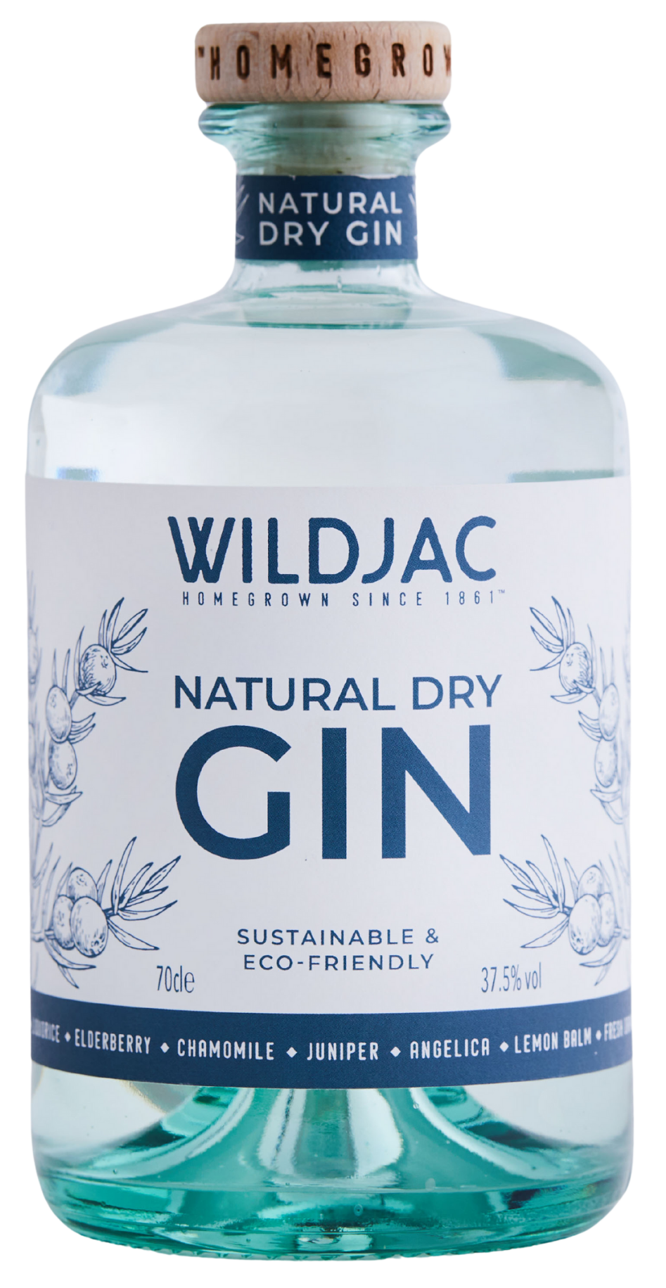 Wildjac Natural Dry Gin 70cl