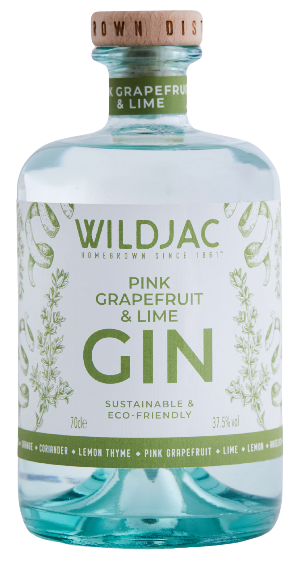 Wildjac Pink Grapefruit & Lime Gin 70cl