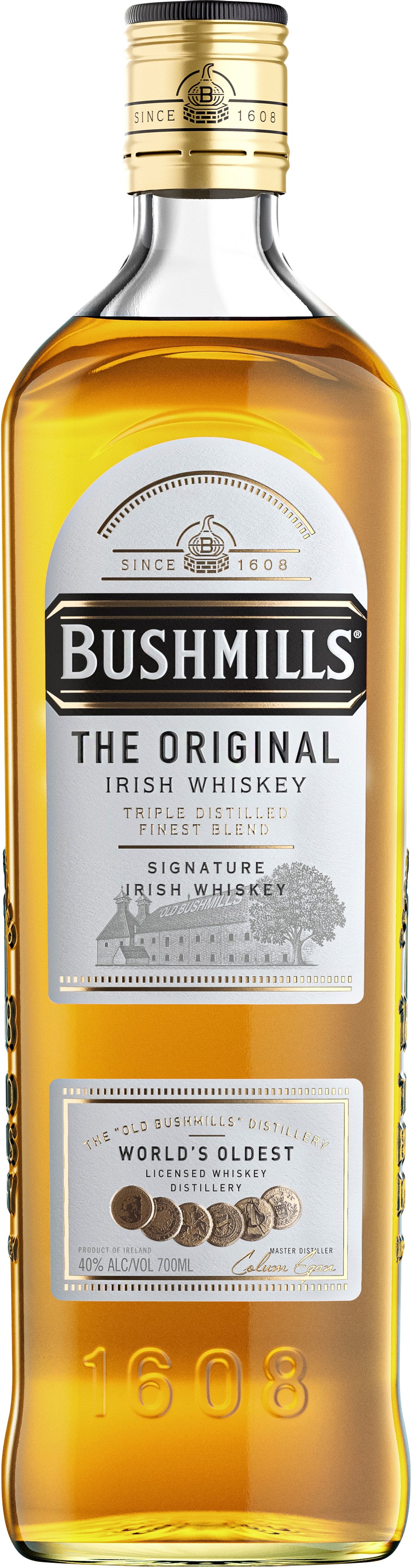 Bushmills Irish Whiskey + Free Bushmills Glass