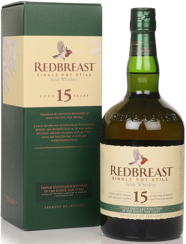 Redbreast 15 Year Old Whisky 70cl