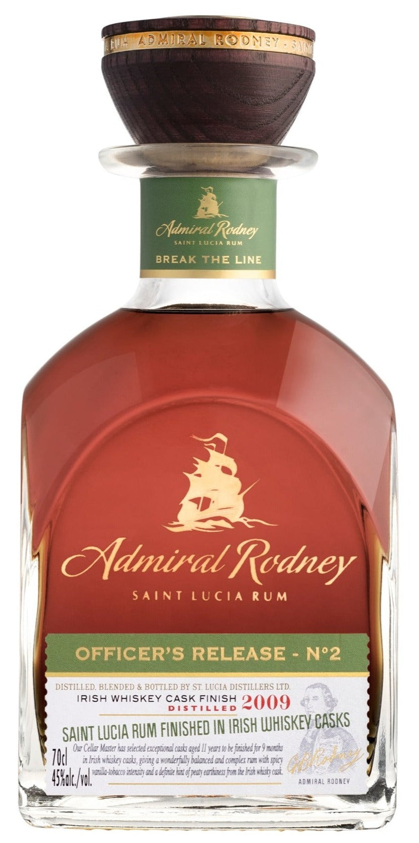 Admiral Rodney Officer's Release No.2 Rum 70cl